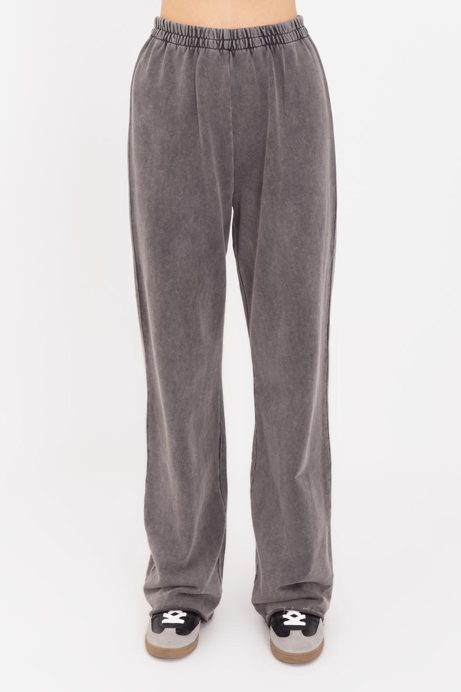BSL Women Washed Straight Cut Trousers - Edmond