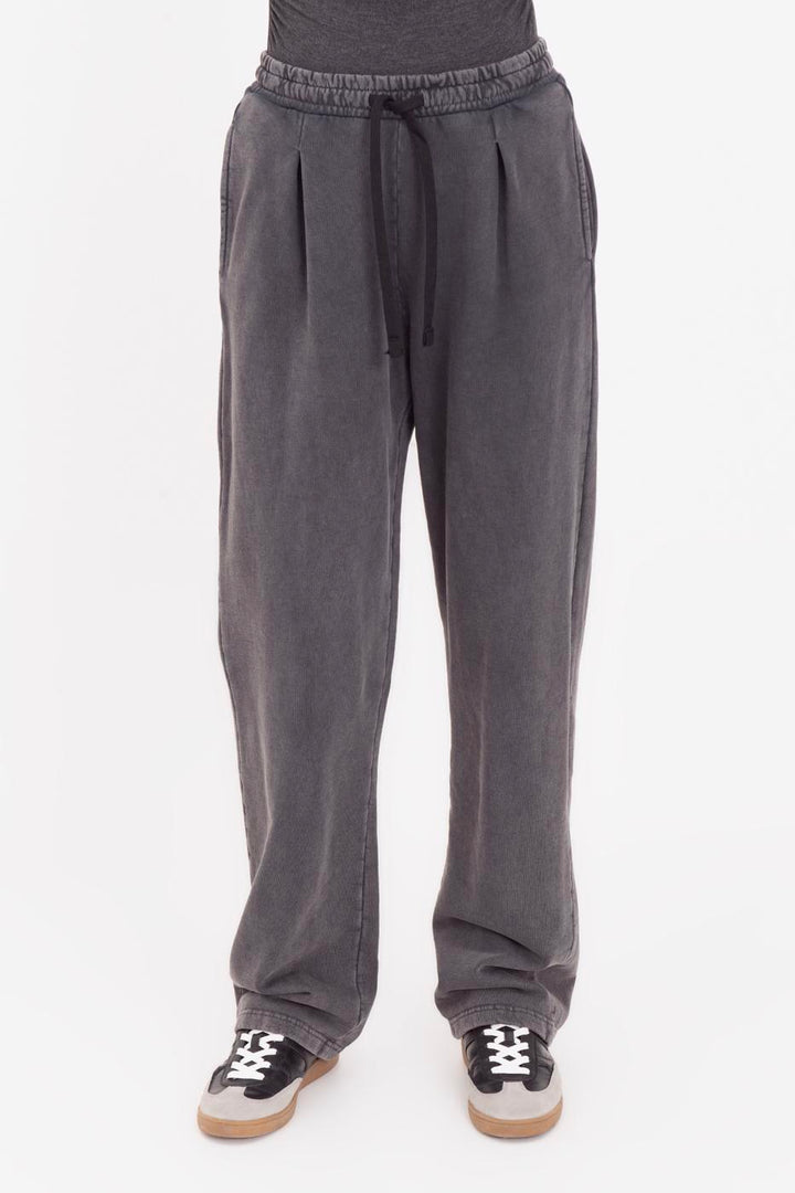 BSL Women Washed Pleat Detailed Trousers - Baranavichy