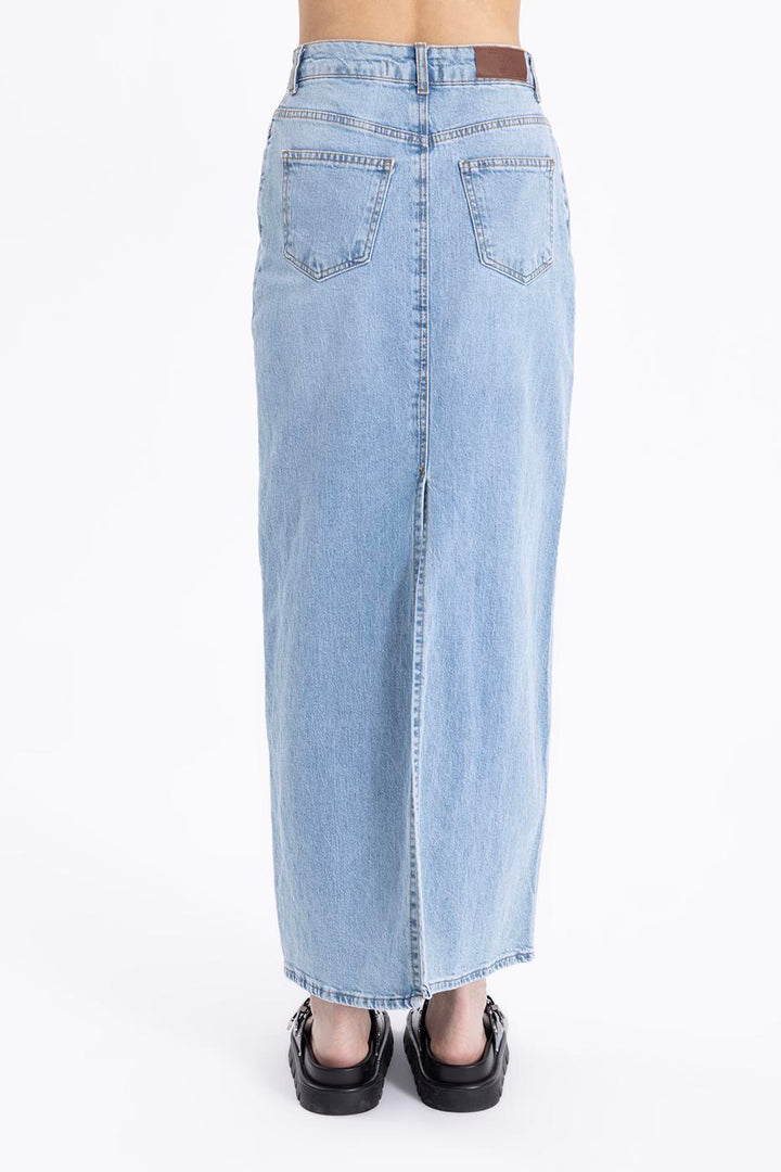 BSL Women Slitted Maxi Denim Skirt - Eastleigh