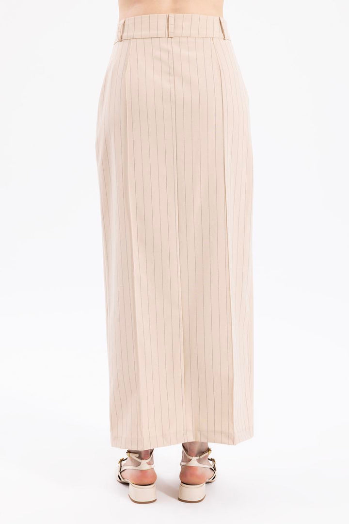 BSL Women Maxi Pencil Skirt with Slit  - Matosinhos