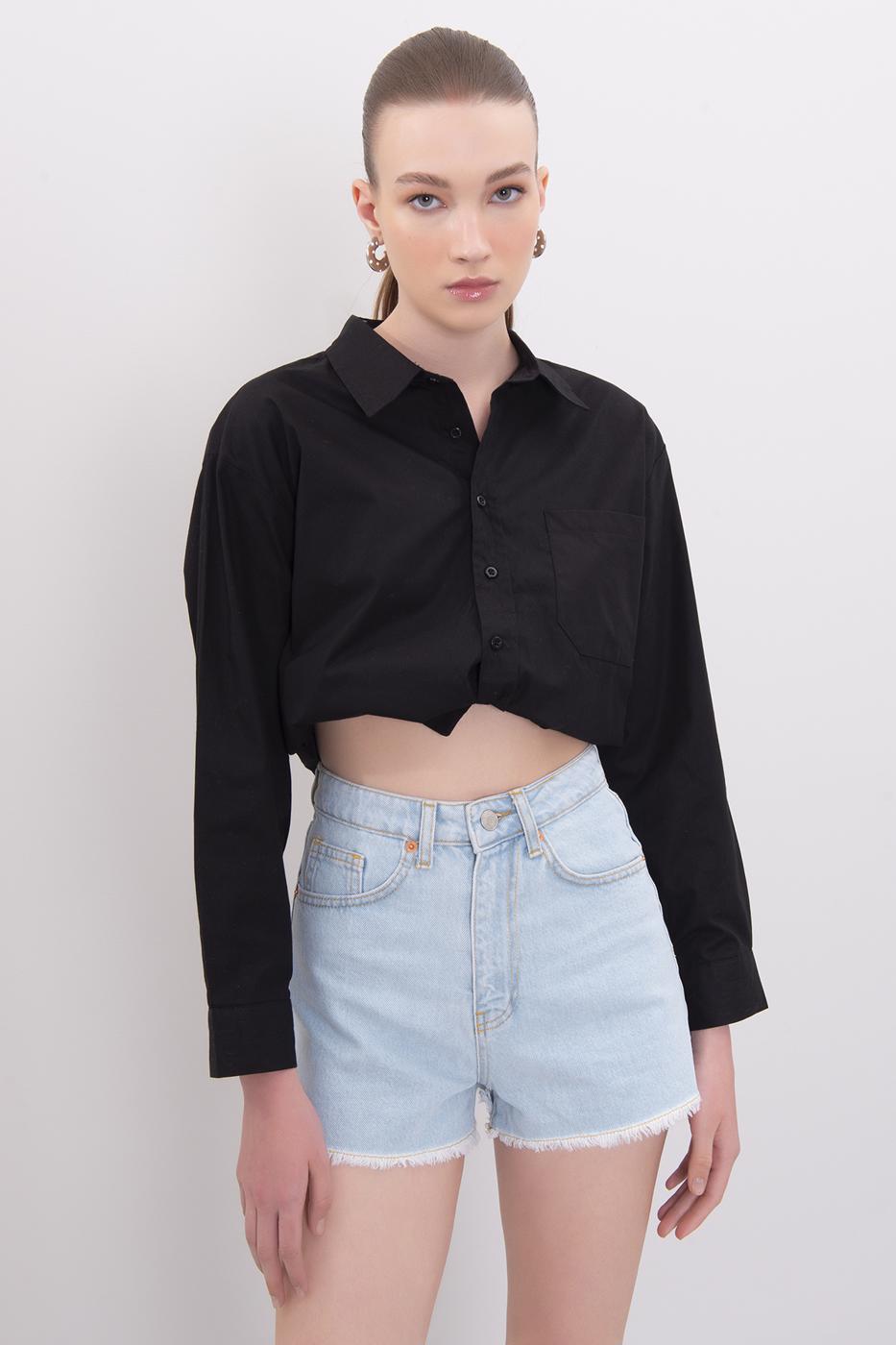 BSL Women 5-Pocket High Waist Short - Marburg
