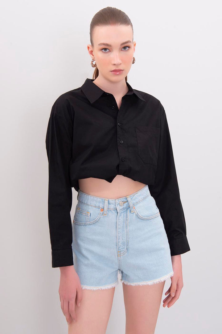 BSL Women 5-Pocket High Waist Short - Marburg