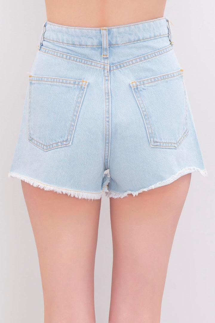 BSL Women 5-Pocket High Waist Short - Marburg