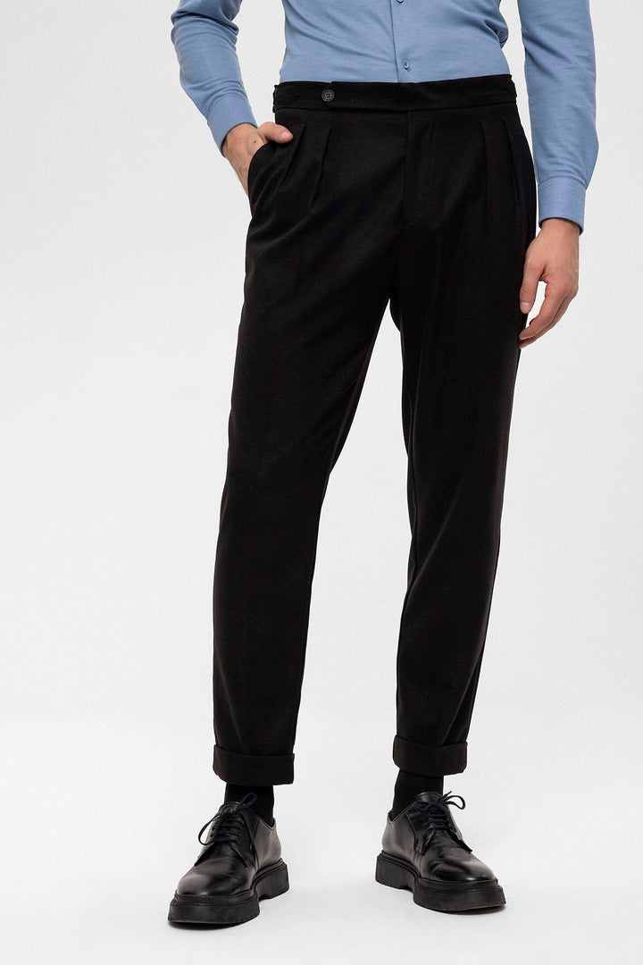 ANT High Waist Double Pleated Men's Trousers - Phenix City
