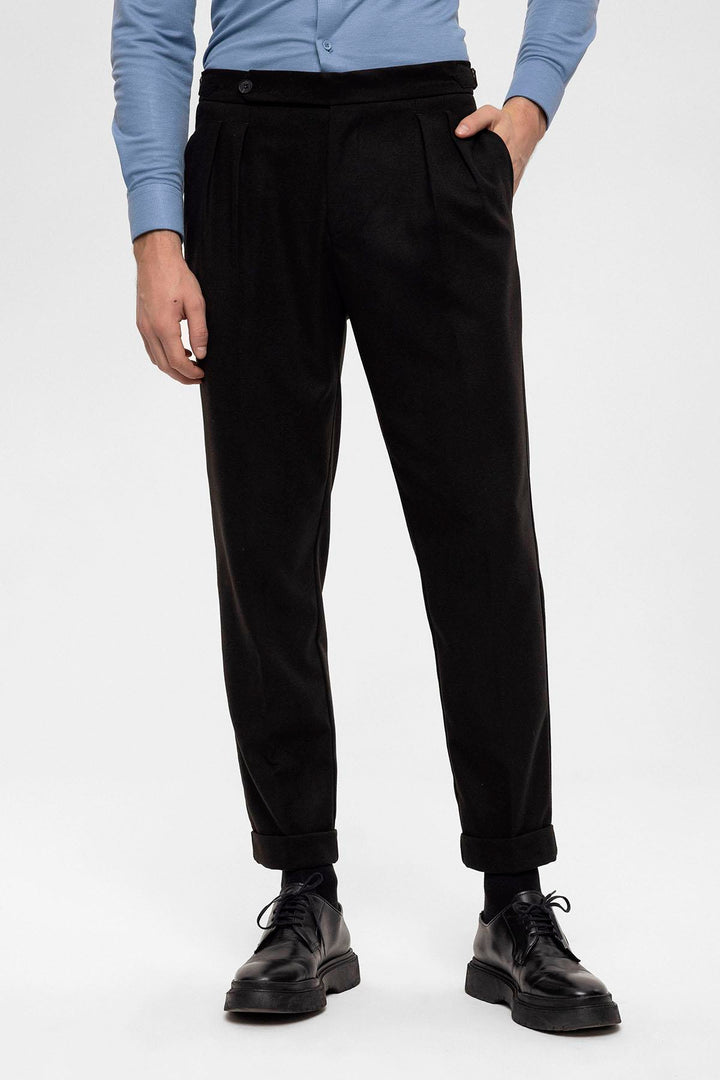 ANT High Waist Double Pleated Men's Trousers - Phenix City