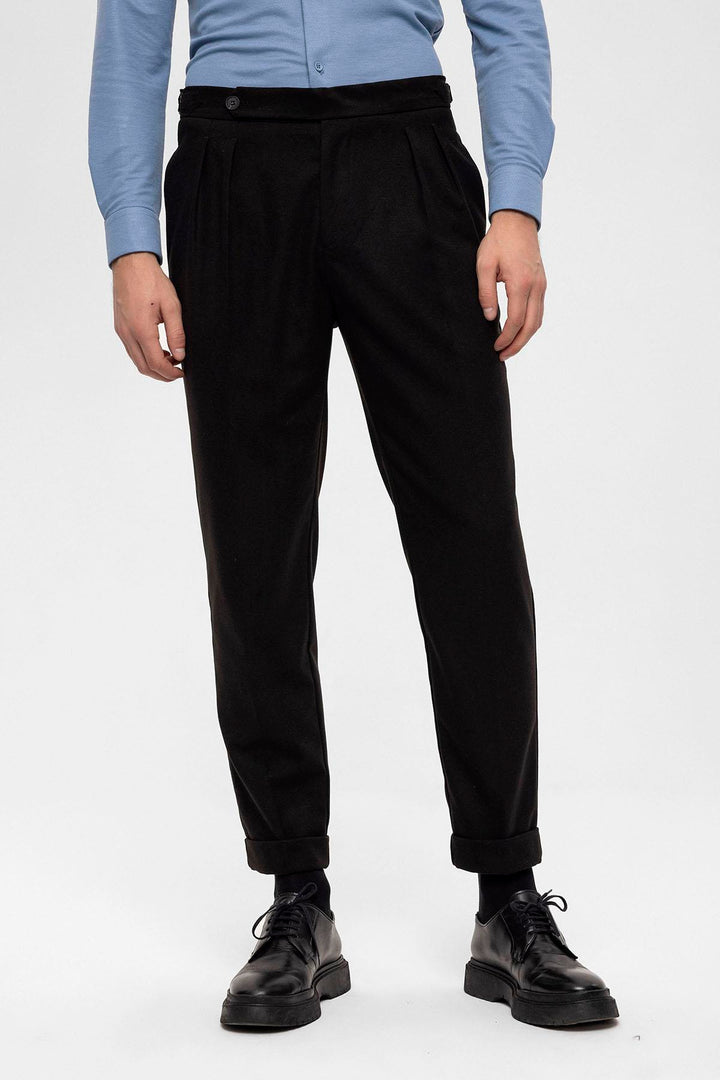 ANT High Waist Double Pleated Men's Trousers - Phenix City