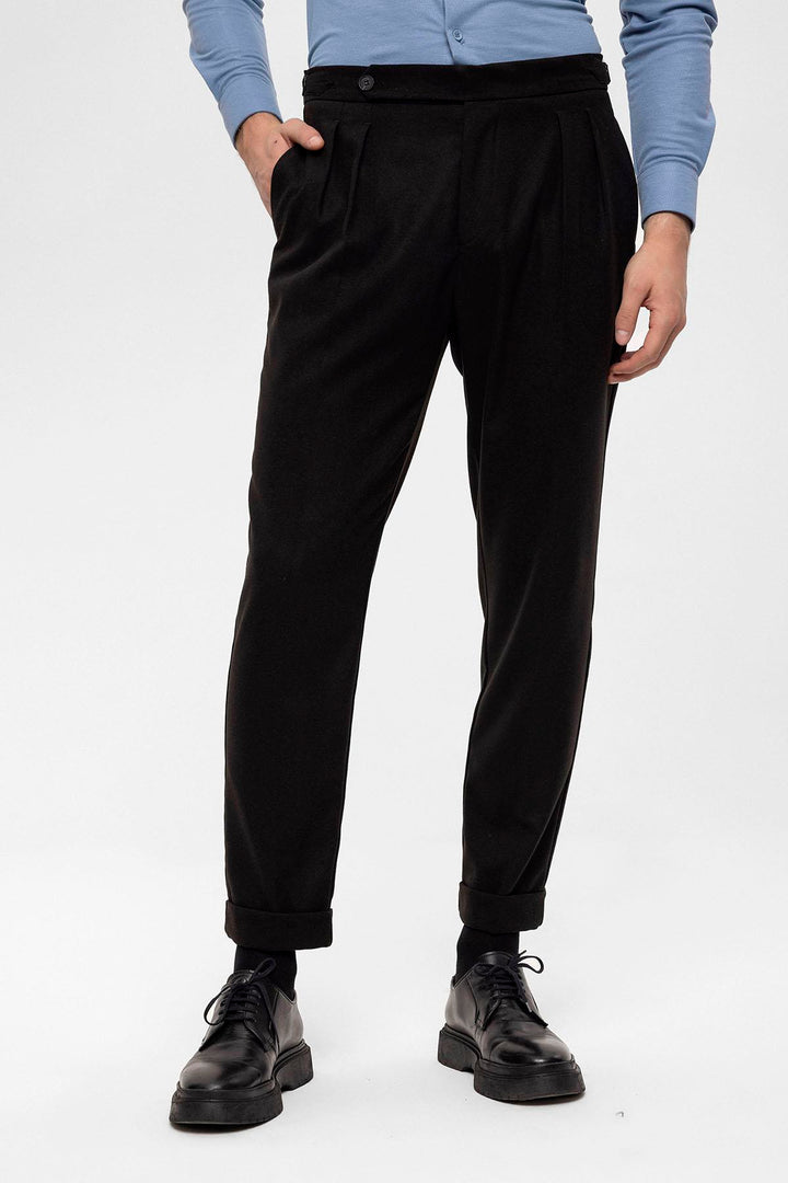 ANT High Waist Double Pleated Men's Trousers - Phenix City