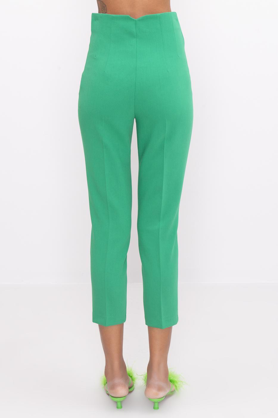 BSL Women High Waist Cigarette Pants - Coatepec Harinas