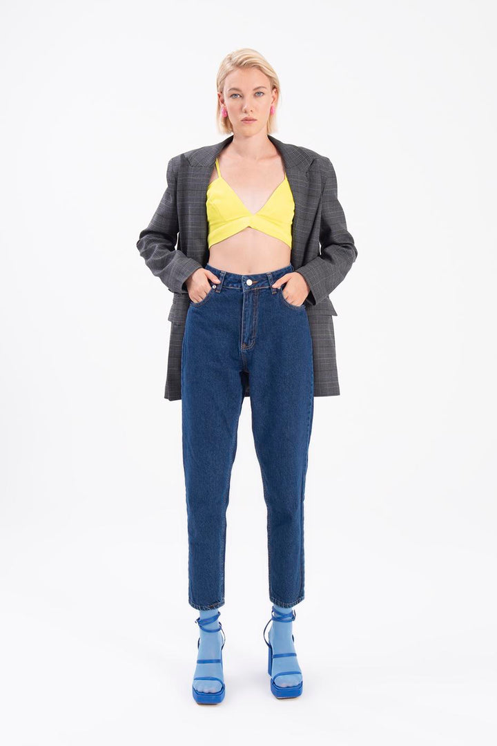 BSL Women High rise denim pants - Mission Bend