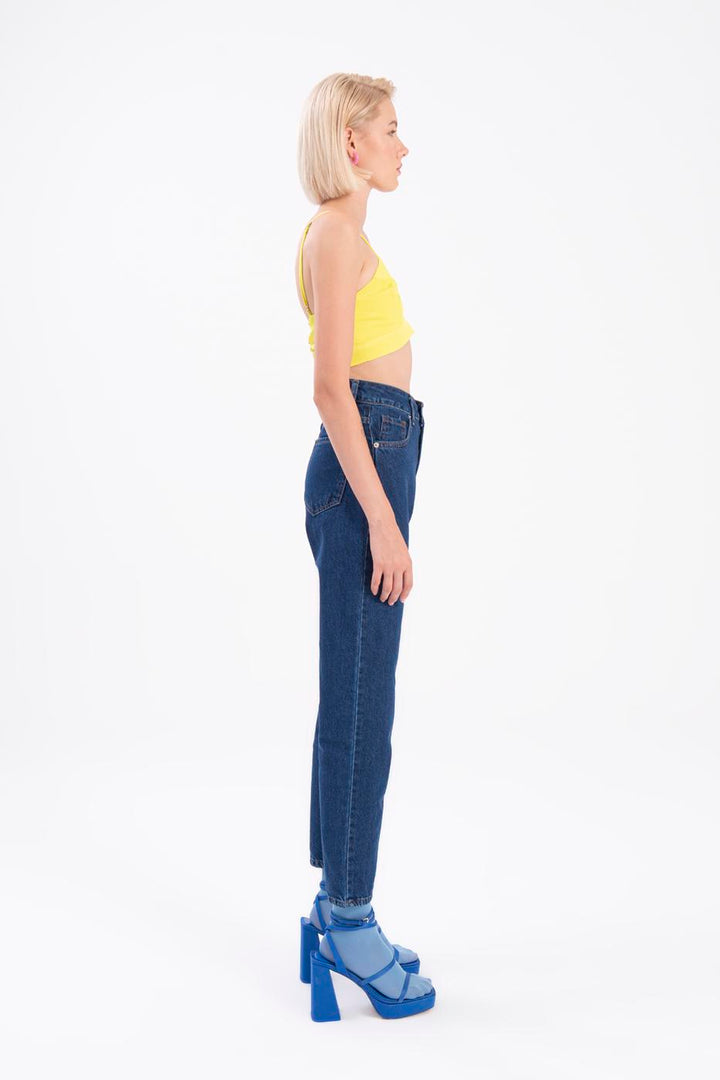 BSL Women High rise denim pants - Mission Bend
