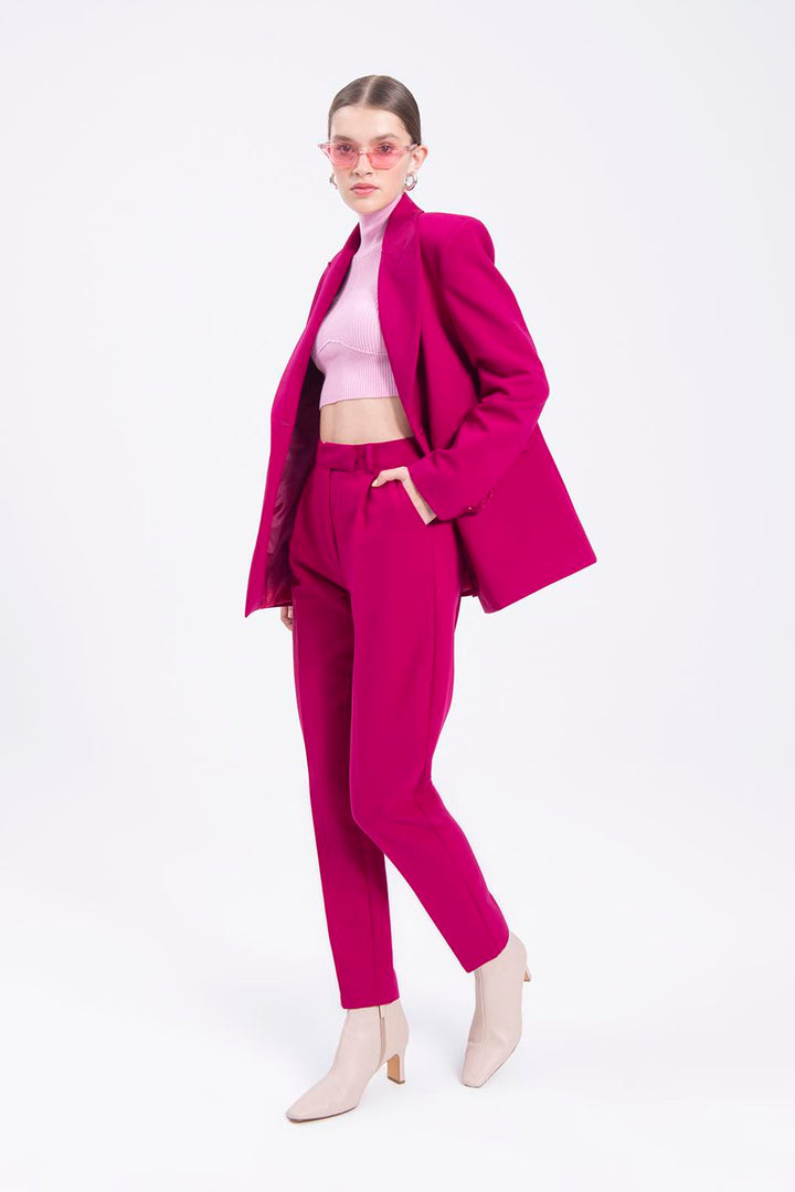 BSL Women High rise carrot pants - Lauderdale Lakes