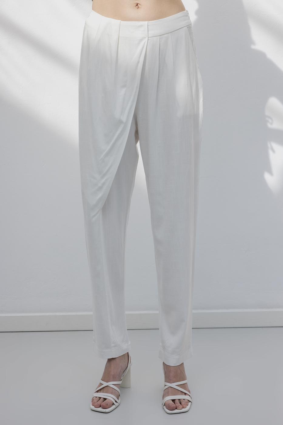 BSL Women High Waist Carrot Pants - Paraíso