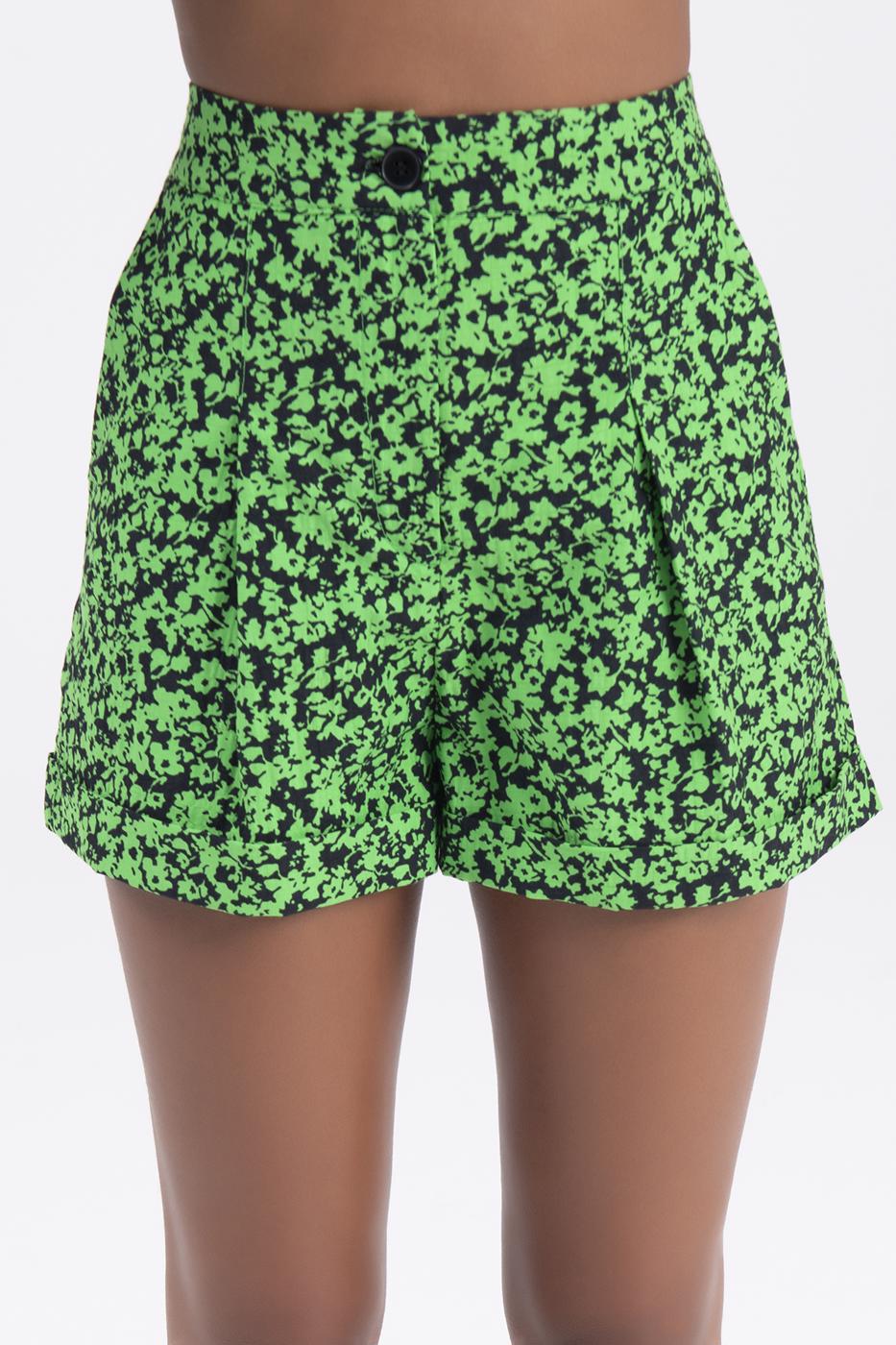 BSL Women High Waist Mini Short - Burgos