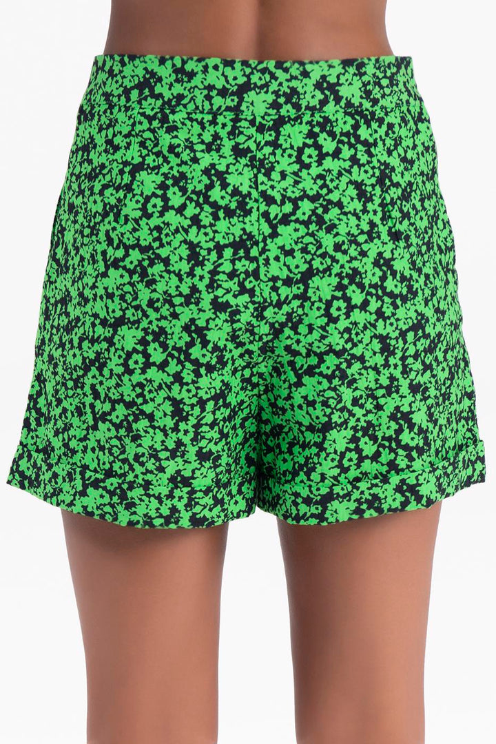 BSL Women High Waist Mini Short - Burgos