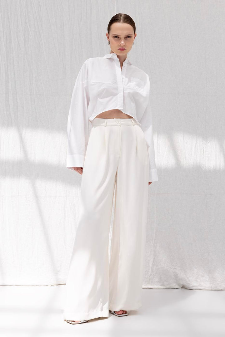 BSL Women High Waist Palazzo Trousers - Kerpen