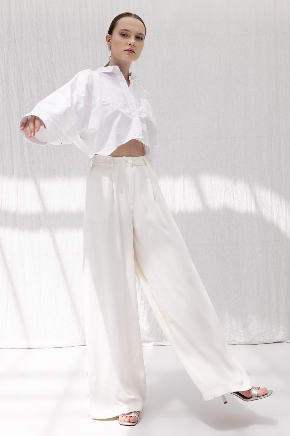 BSL Women High Waist Palazzo Trousers - Kerpen