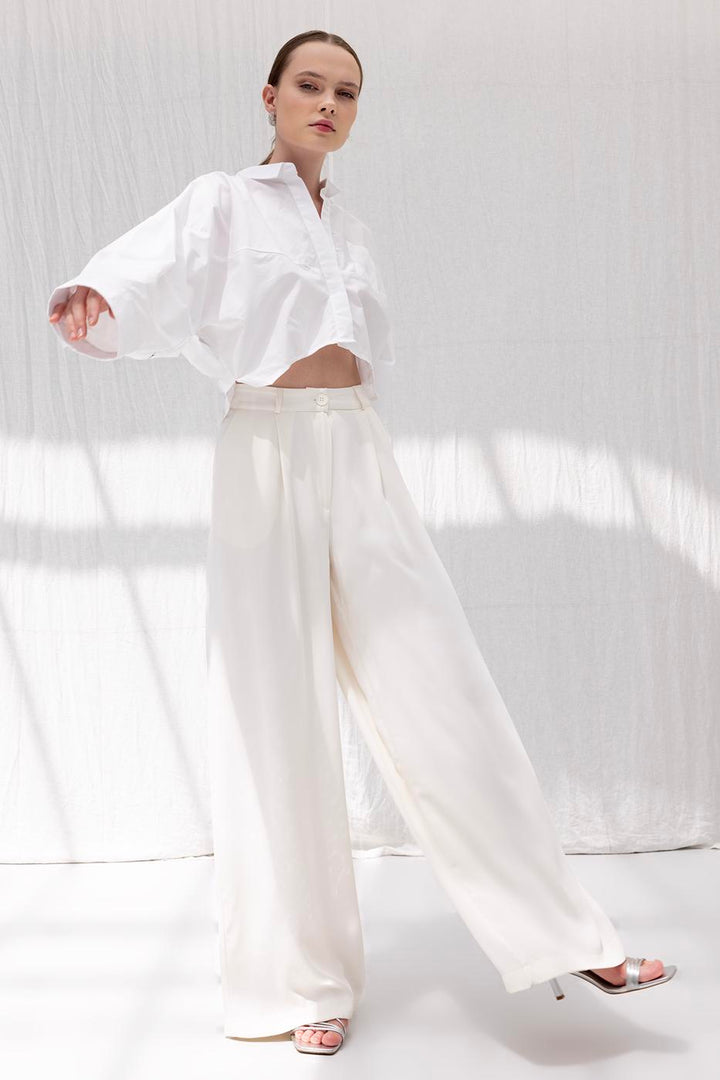 BSL Women High Waist Palazzo Trousers - Kerpen