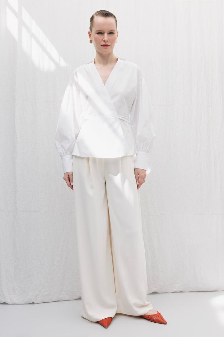 BSL Women High Waist Palazzo Trousers - Kerpen