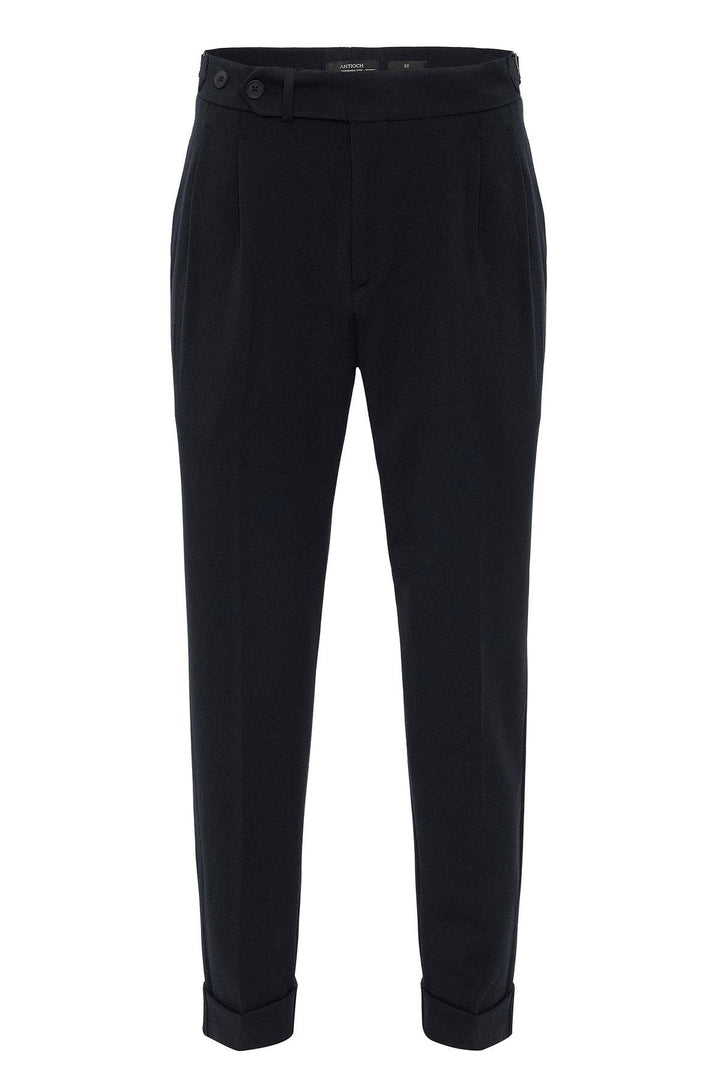 ANT High Waist Pleated Carrot Fit Men's Trousers - Catanzaro