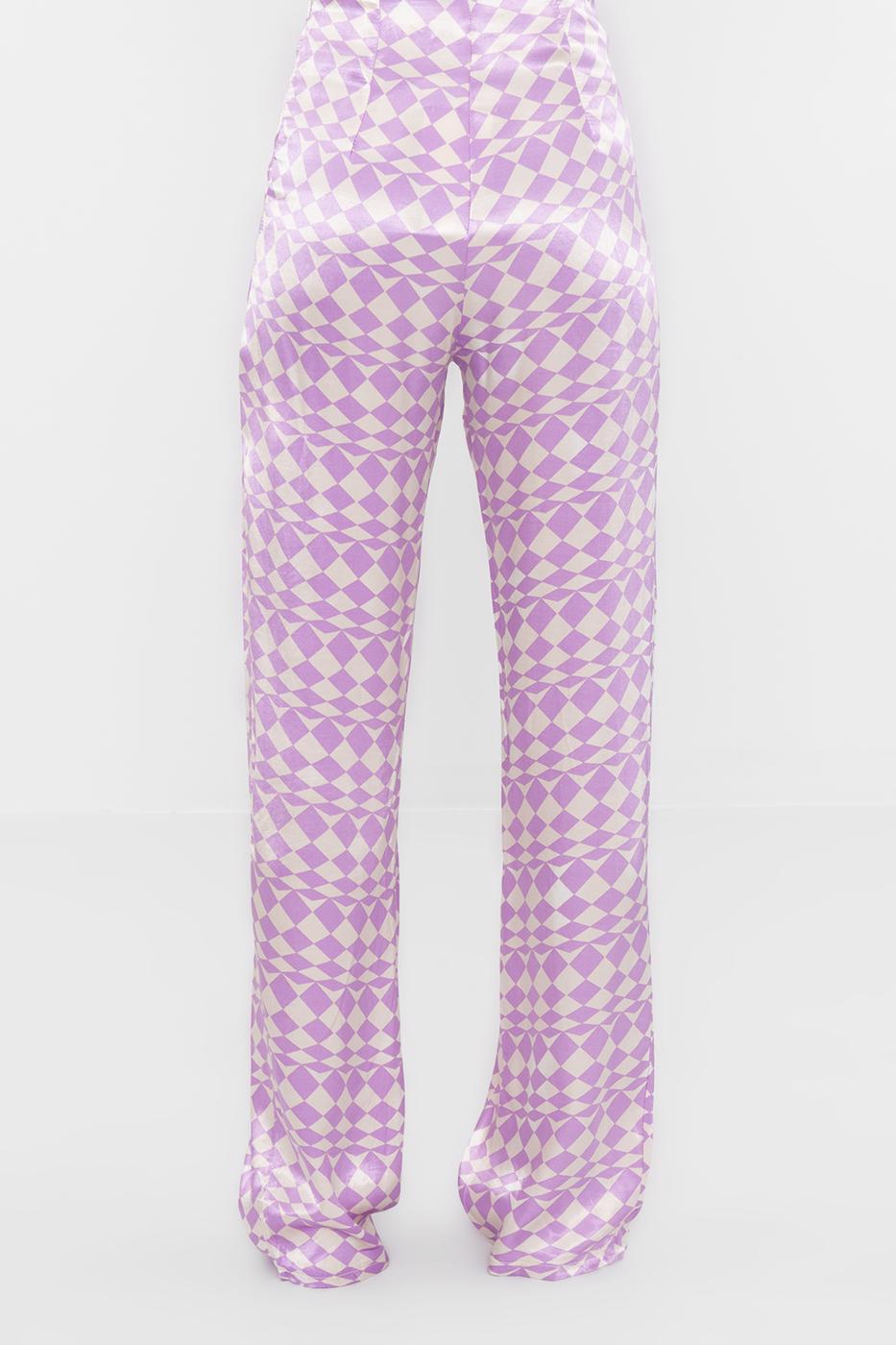 BSL Women High rise satin pants - Woburn