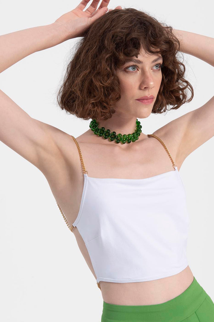 BSL Women Chain detailed Crop Top - Kelowna
