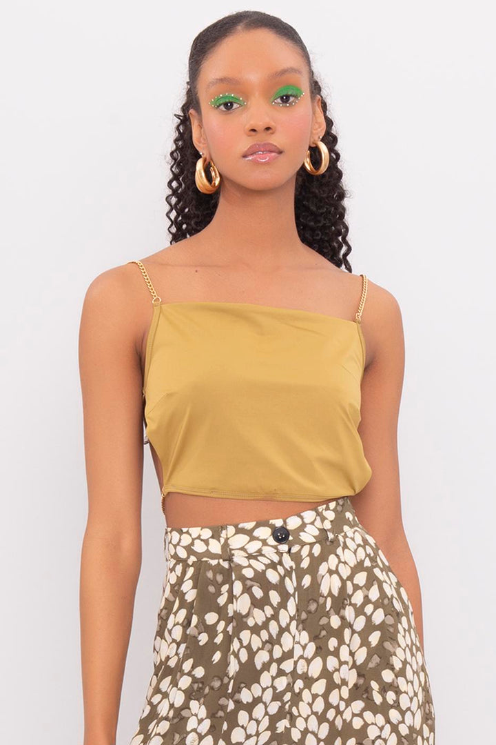 BSL Women Chain detailed Crop Top - Huntsville