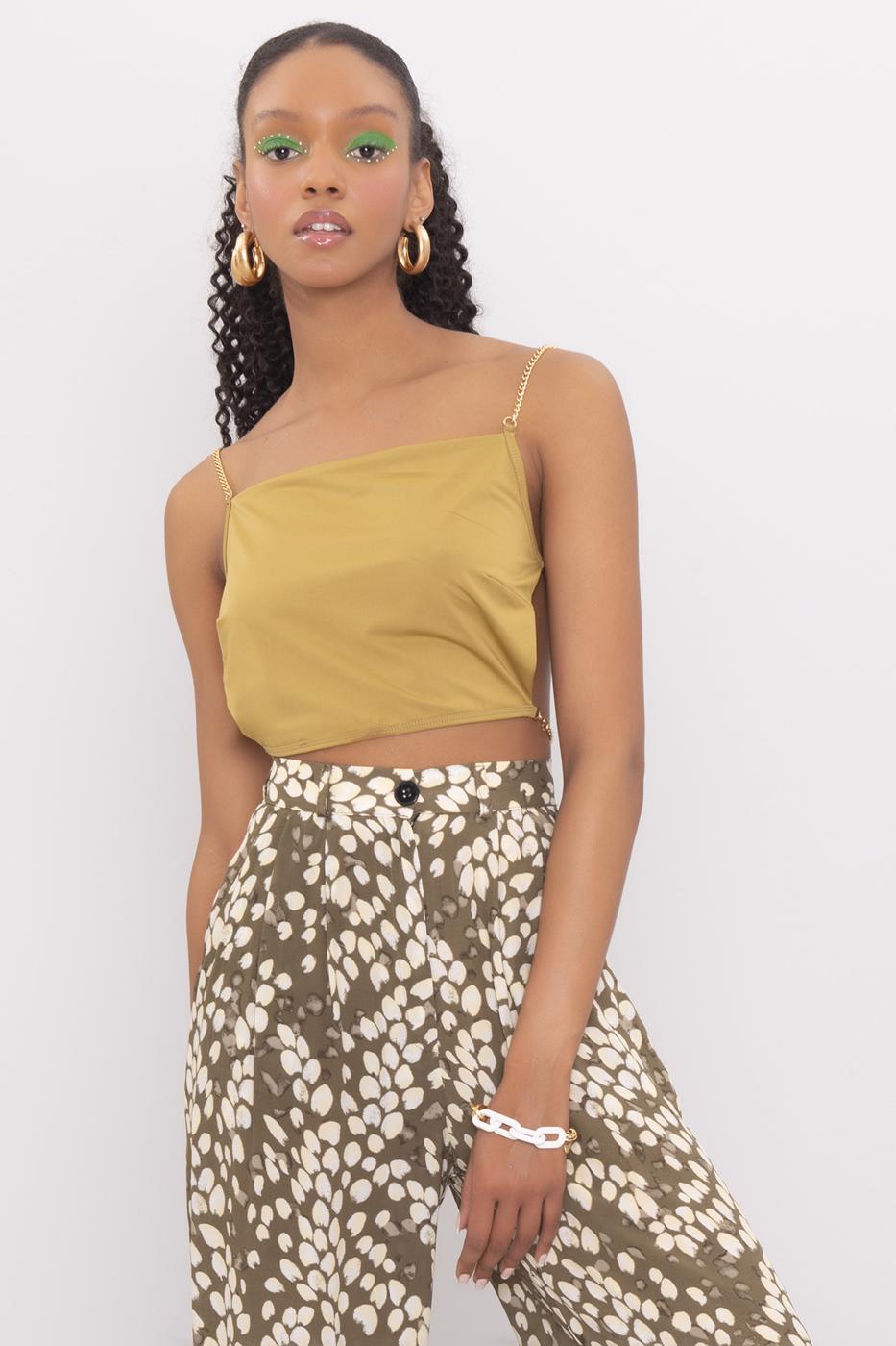 BSL Women Chain detailed Crop Top - Huntsville