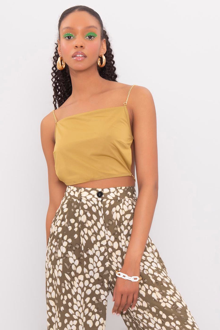 BSL Women Chain detailed Crop Top - Huntsville