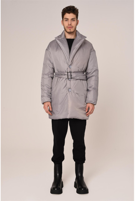 ANT Arched Inflatable Coat Light Gray - Edge Hill