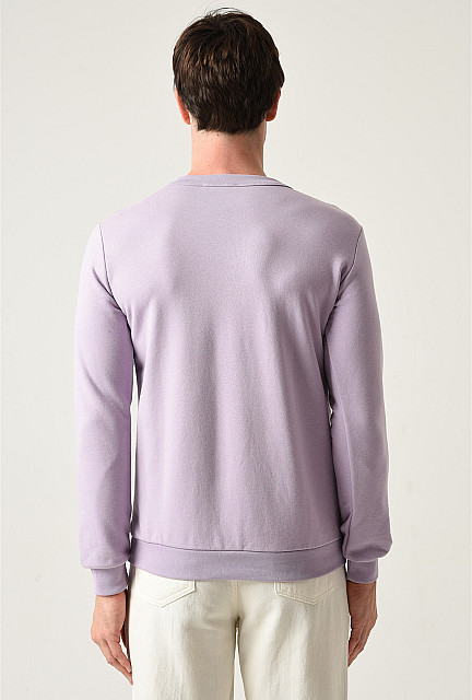 ANT Men's Sweatshirt Lilac - Oakwood