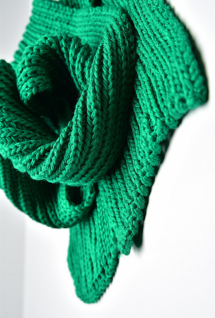 ANT Knit Scarf Green - Hyder