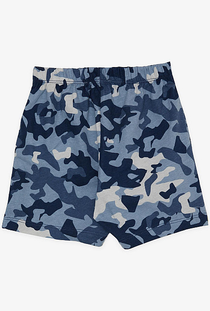 BRE Baby Boy Shorts Camouflage Patterned Elastic Waist Laced Mixed Color - Chino Hills