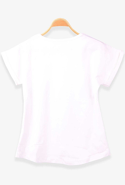 BRE Girl's T-Shirt Girl Printed Ecru - Burlingame