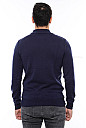 WSS Half Turtleneck Navy Blue Knitwear Sweater