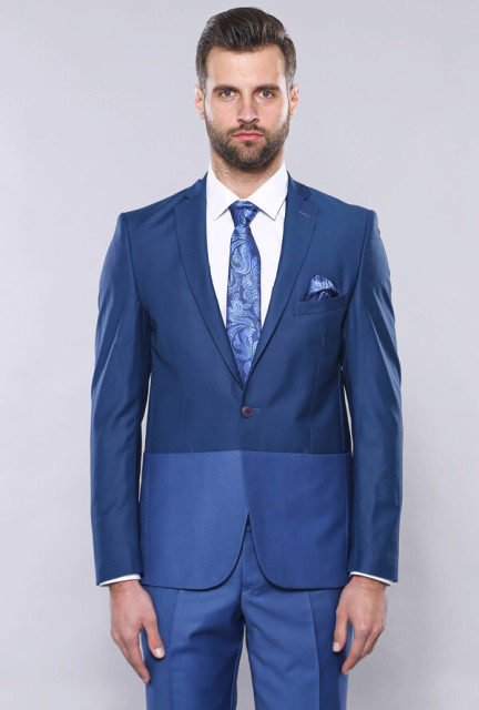 WSS Indigo Model Men's Suit | Wessi